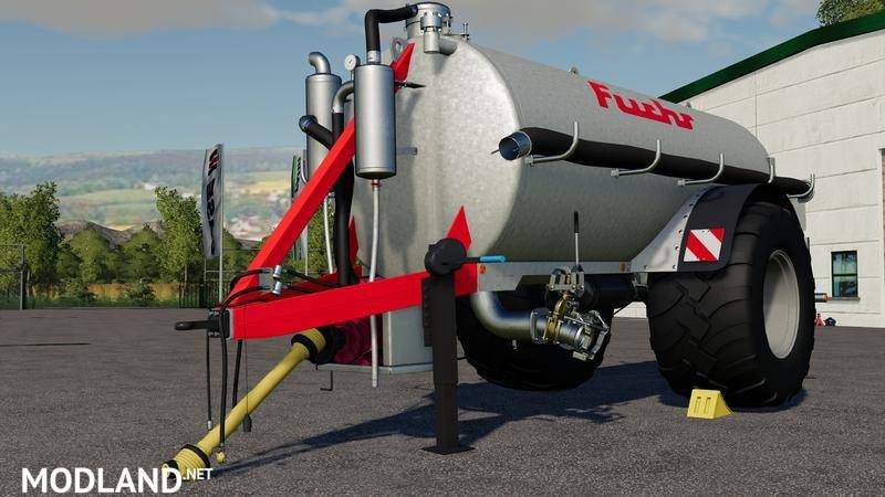 Liquid manure set galvanized 9000 liters
